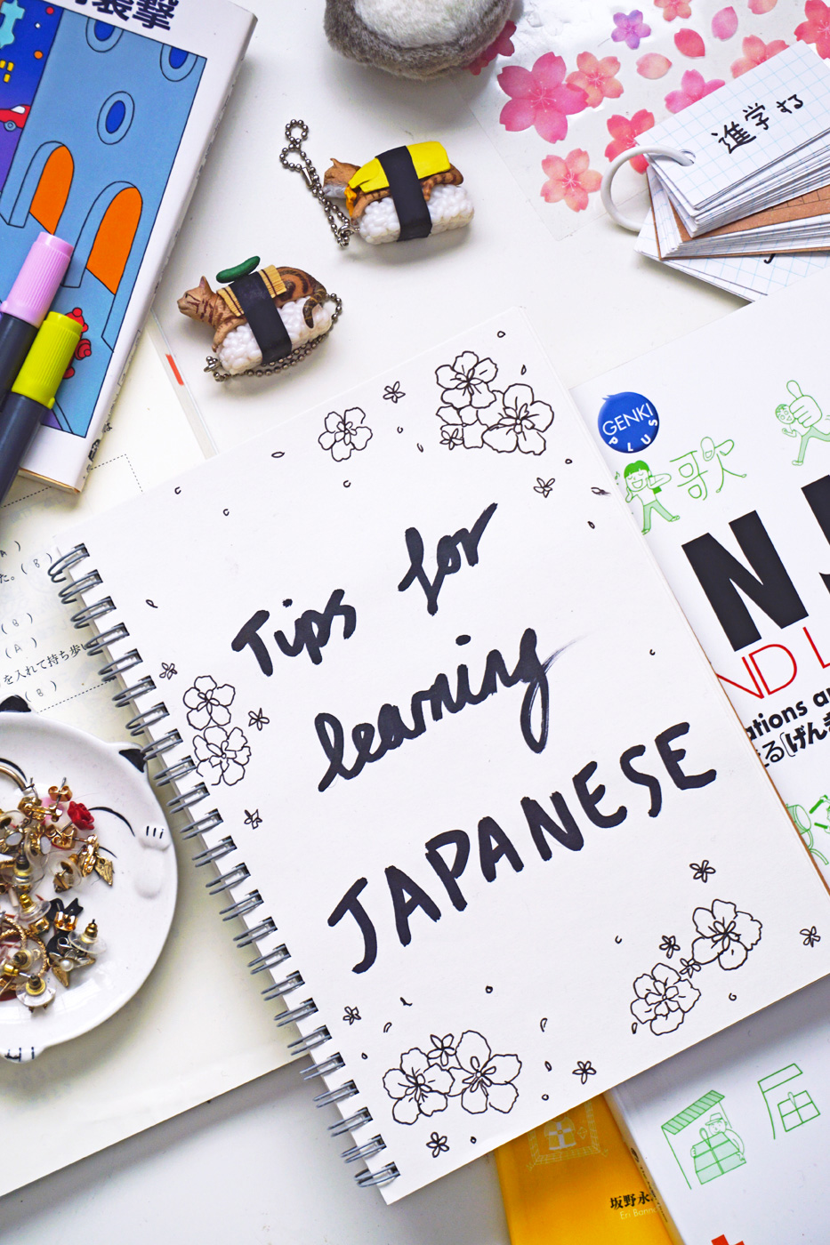 Tips for learning japanese