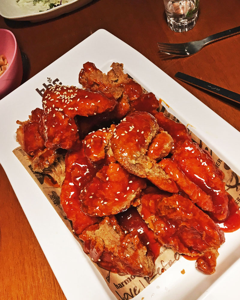Korea BHC fried chicken