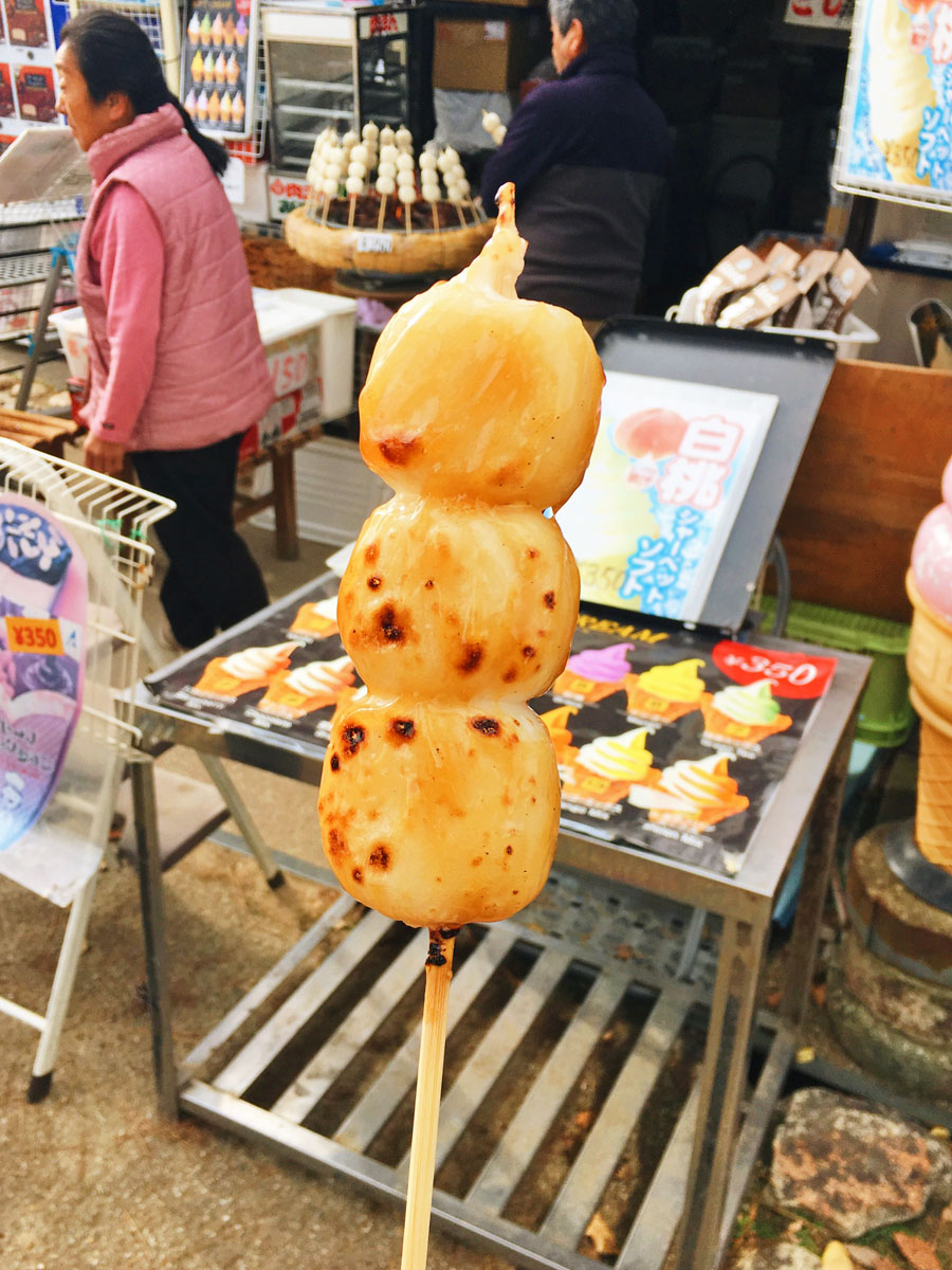 Nara street food dango