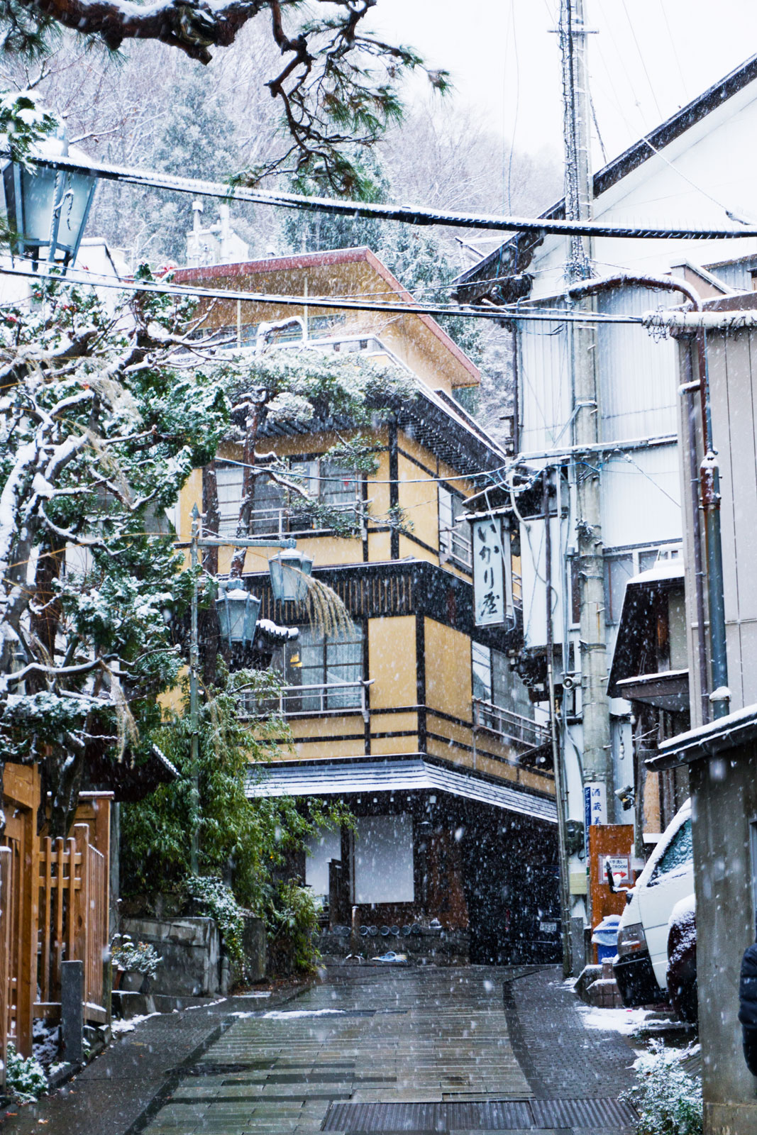 Shibu Onsen Nagano Japan snow