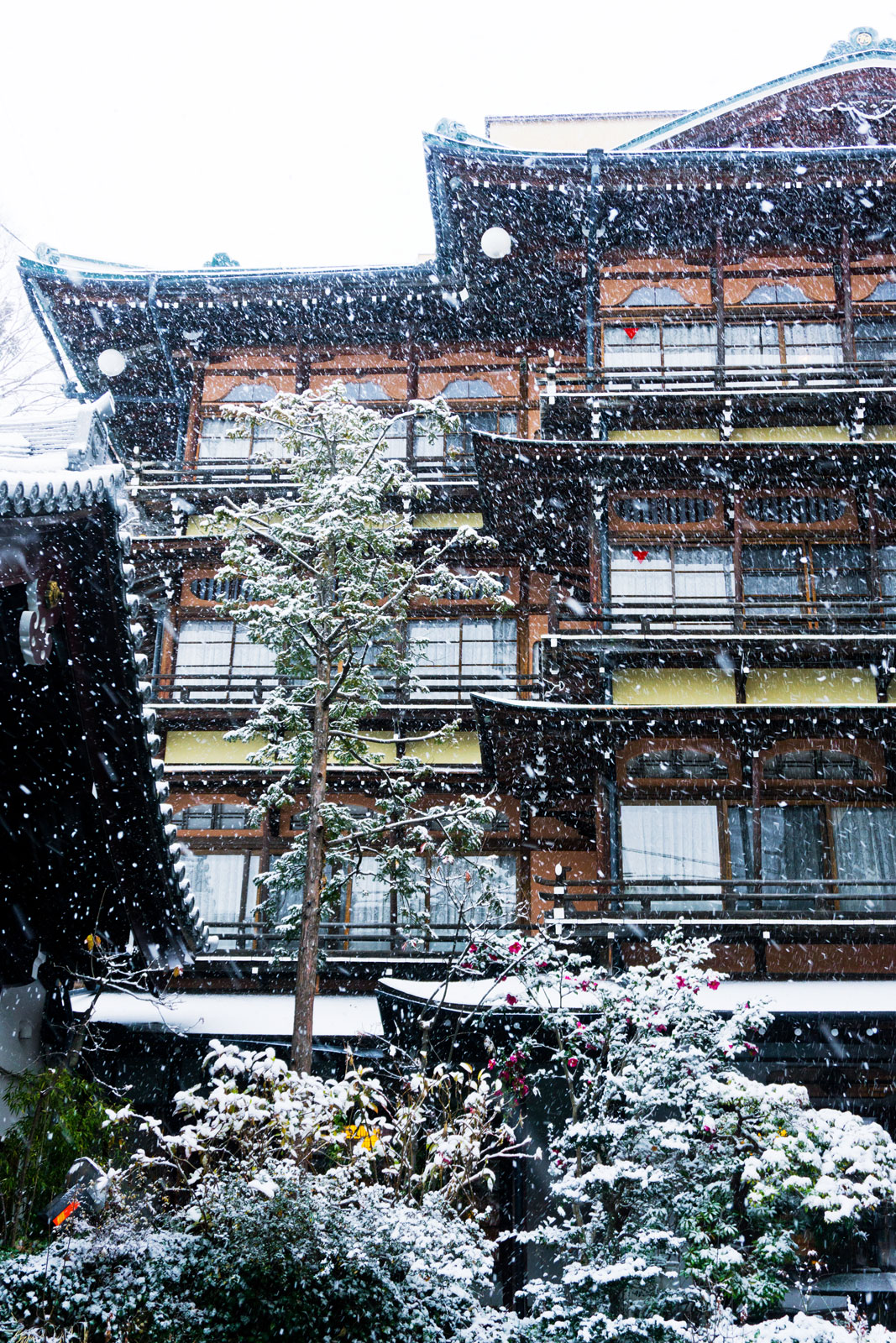 Shibu Onsen Nagano Japan snow
