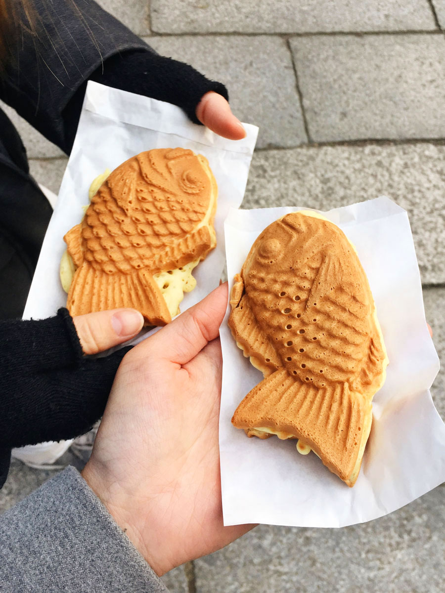 taiyaki Kyoto street food