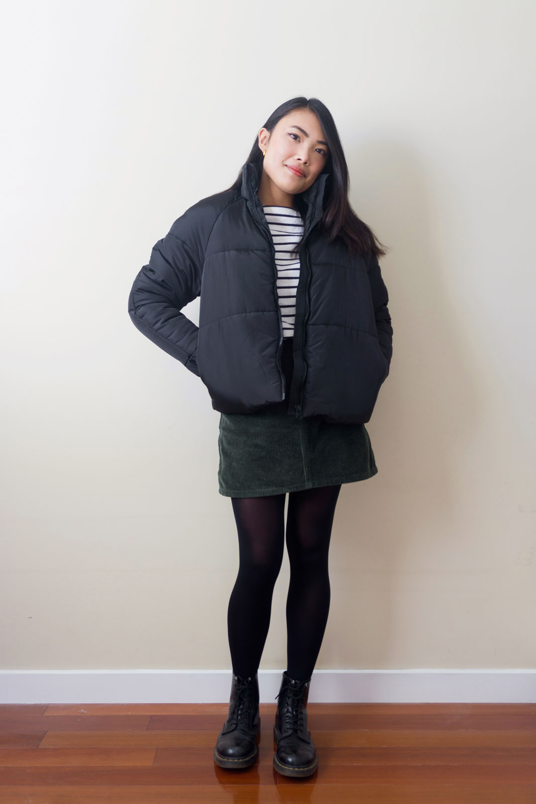 winter outfits with dr martens